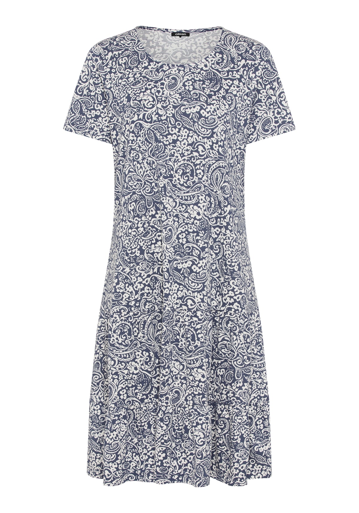 Robe imprimée en filigrane