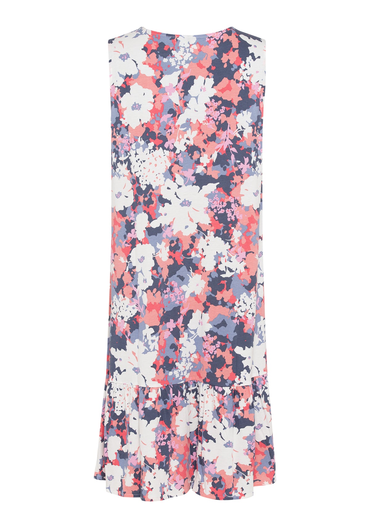 Sleeveless Floral Camo Dress