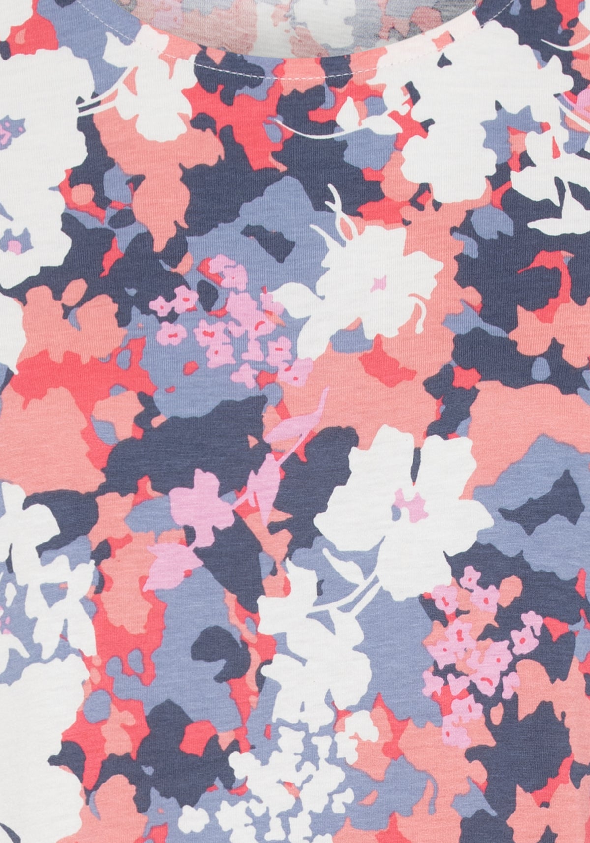 Sleeveless Floral Camo Dress