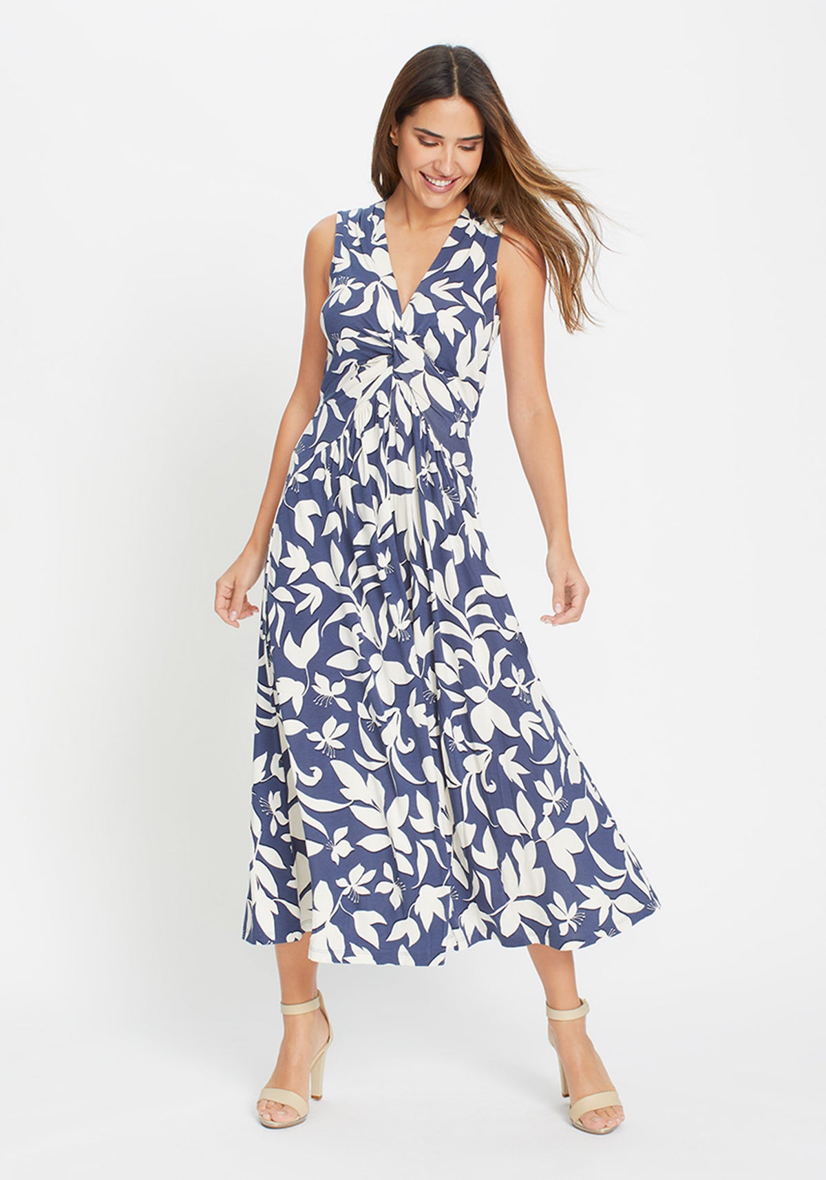 Floral Print Maxi Dress