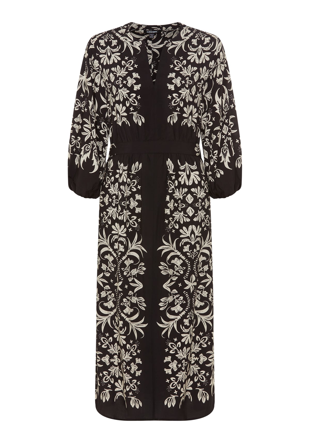 Robe à imprimé ornemental