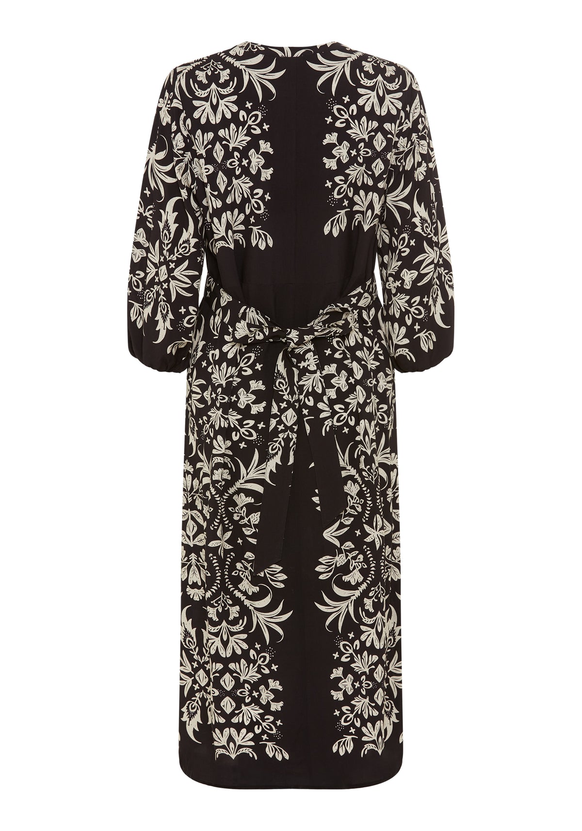 Robe à imprimé ornemental