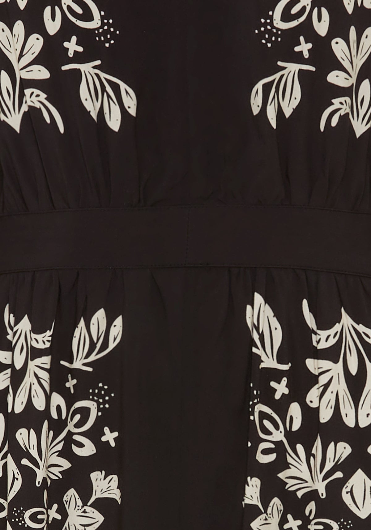 Robe à imprimé ornemental