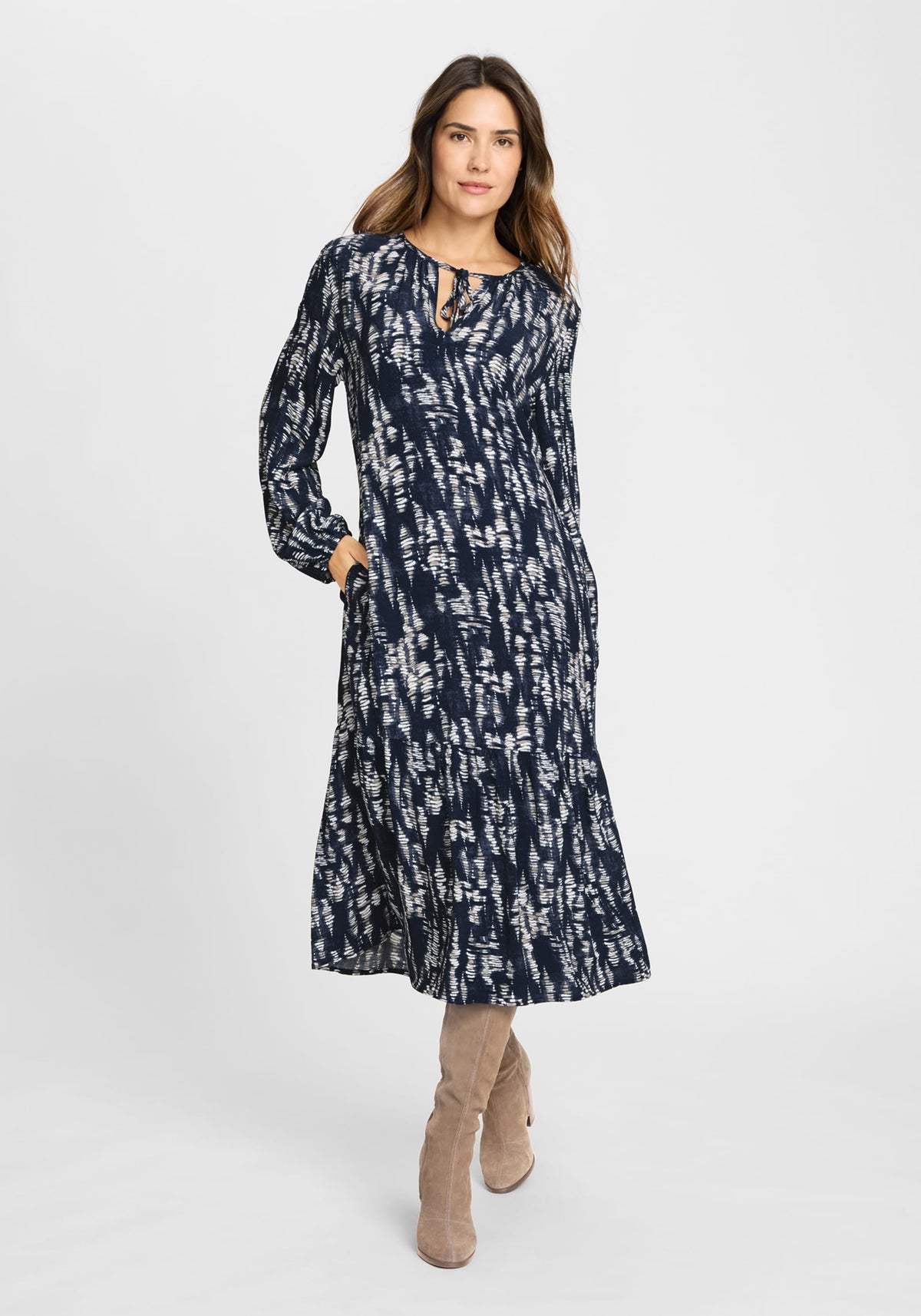 Robe tunique imprimée