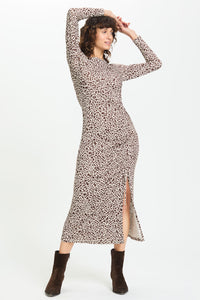 Modern Animal Fitted Midi Dress