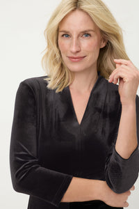 Robe cache-cœur scintillante