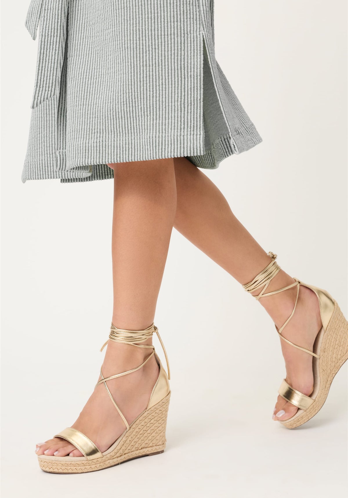 Seersucker Shirt Dress