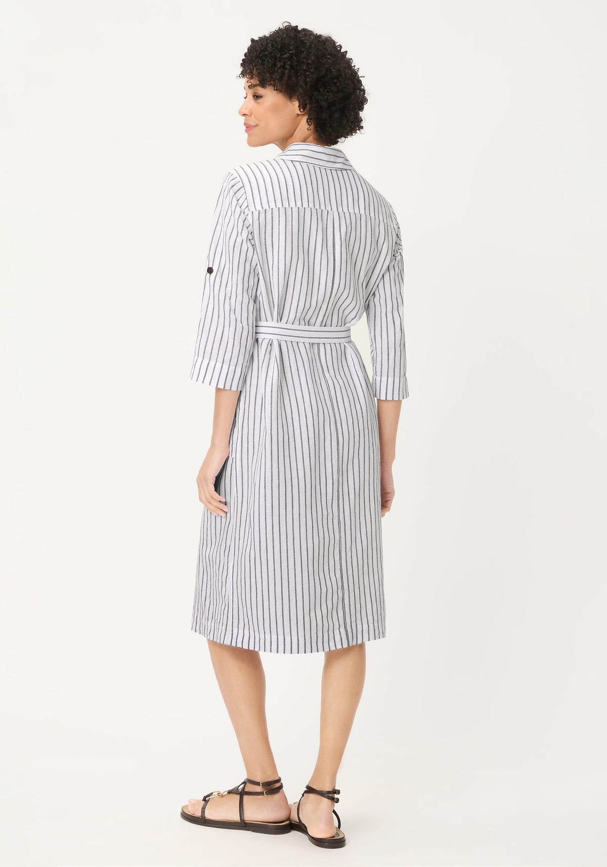 Stripe Shirt Dress