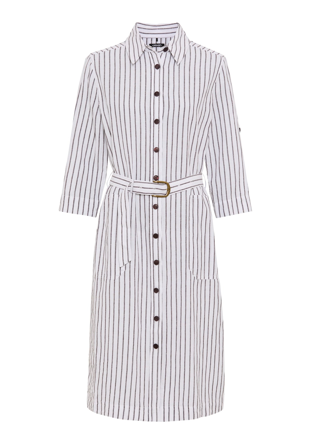 Stripe Shirt Dress