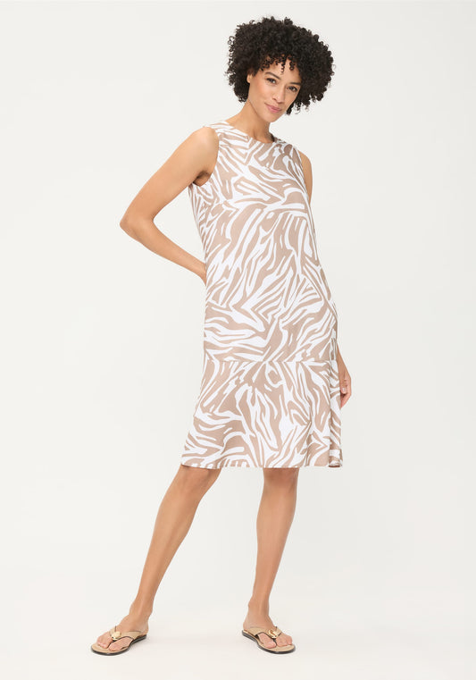 Neo Zebra Sleeveless Dress