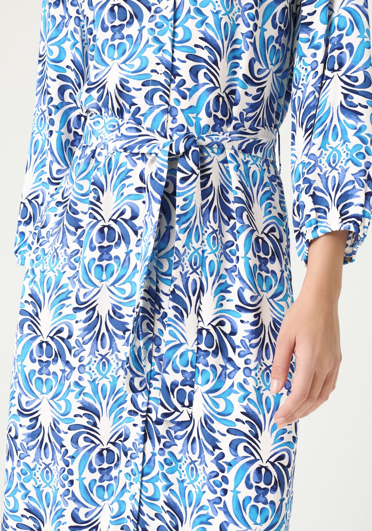 Robe-chemise tunique décorative