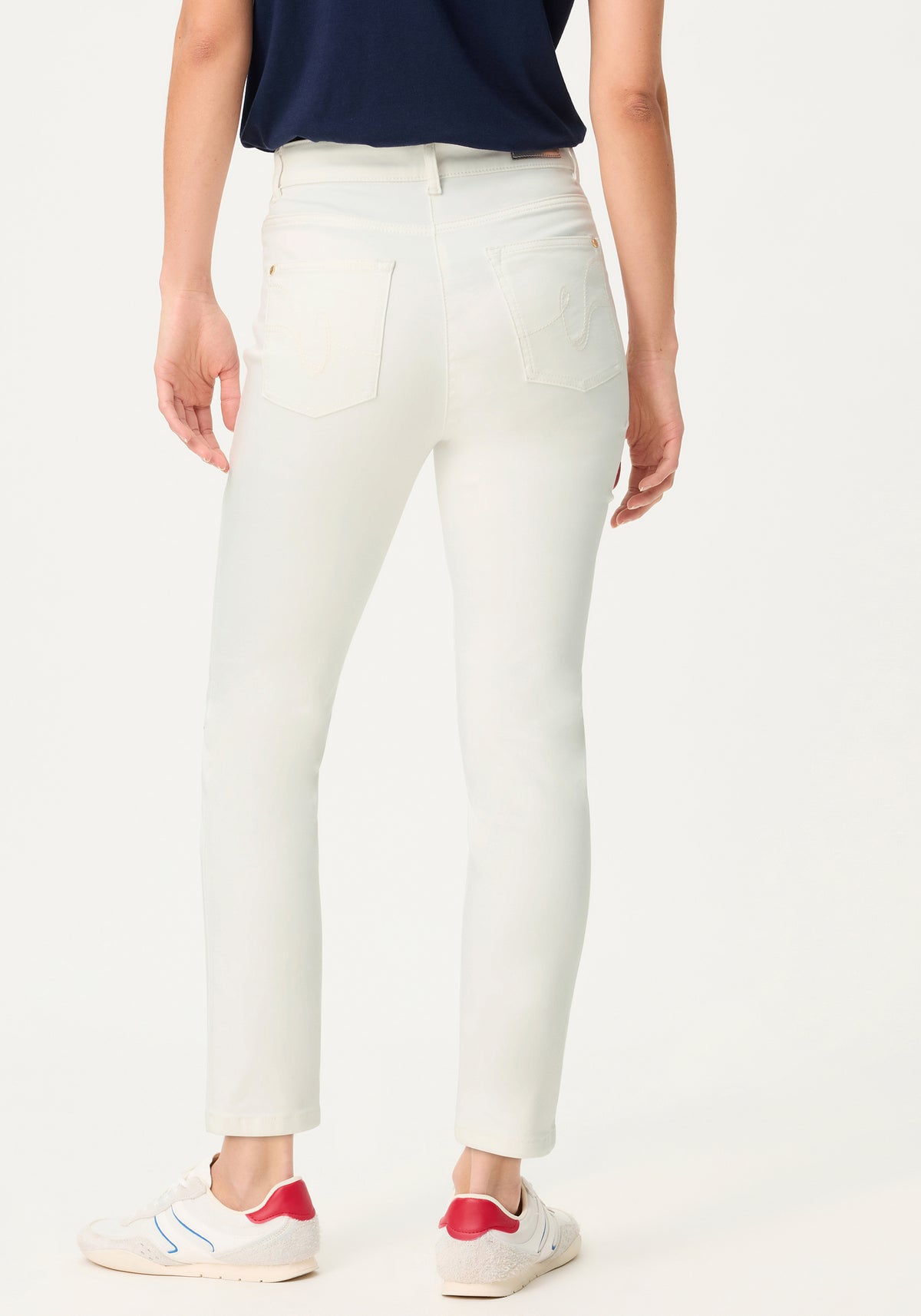 Pantalon slim court
