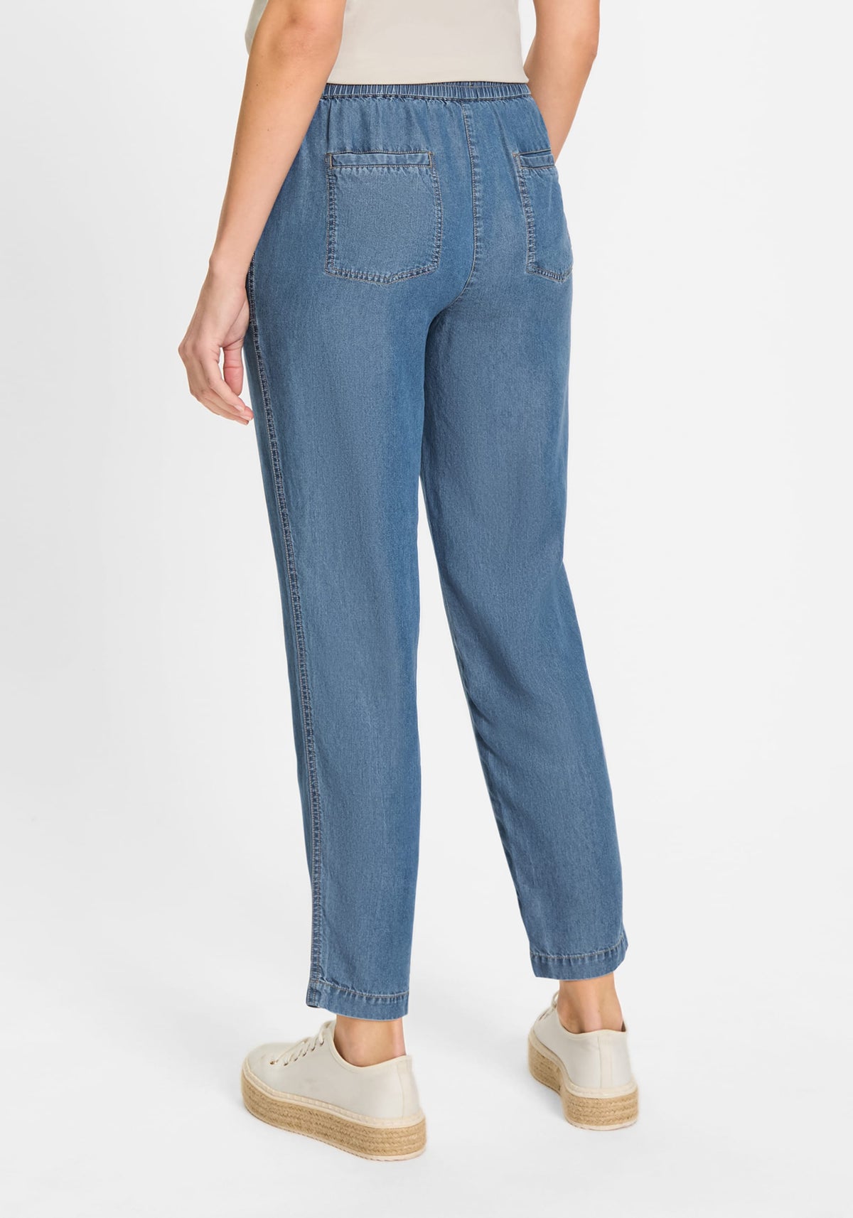 Lisa Straight Leg Soft Denim Pant
