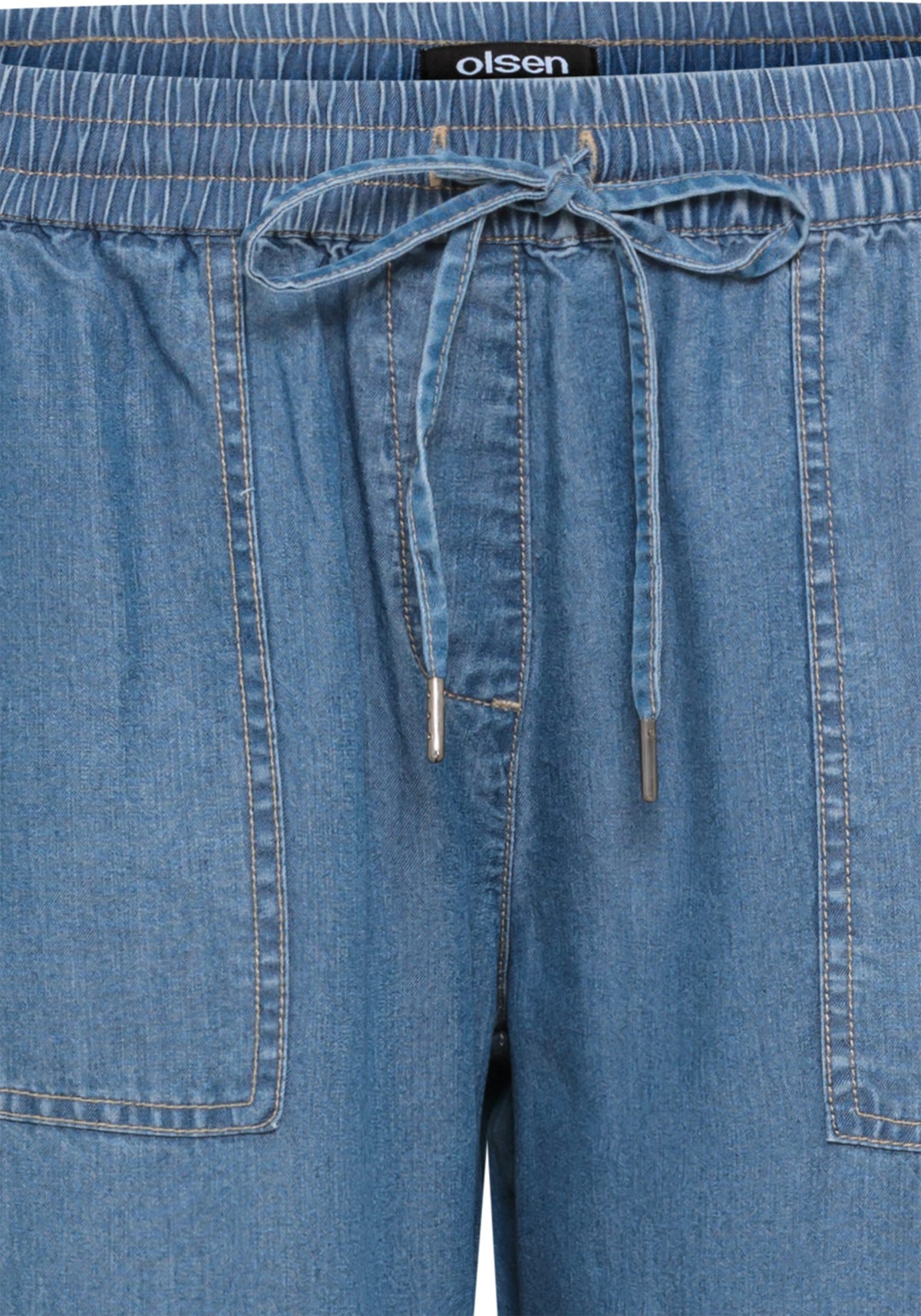 Lisa Straight Leg Soft Denim Pant