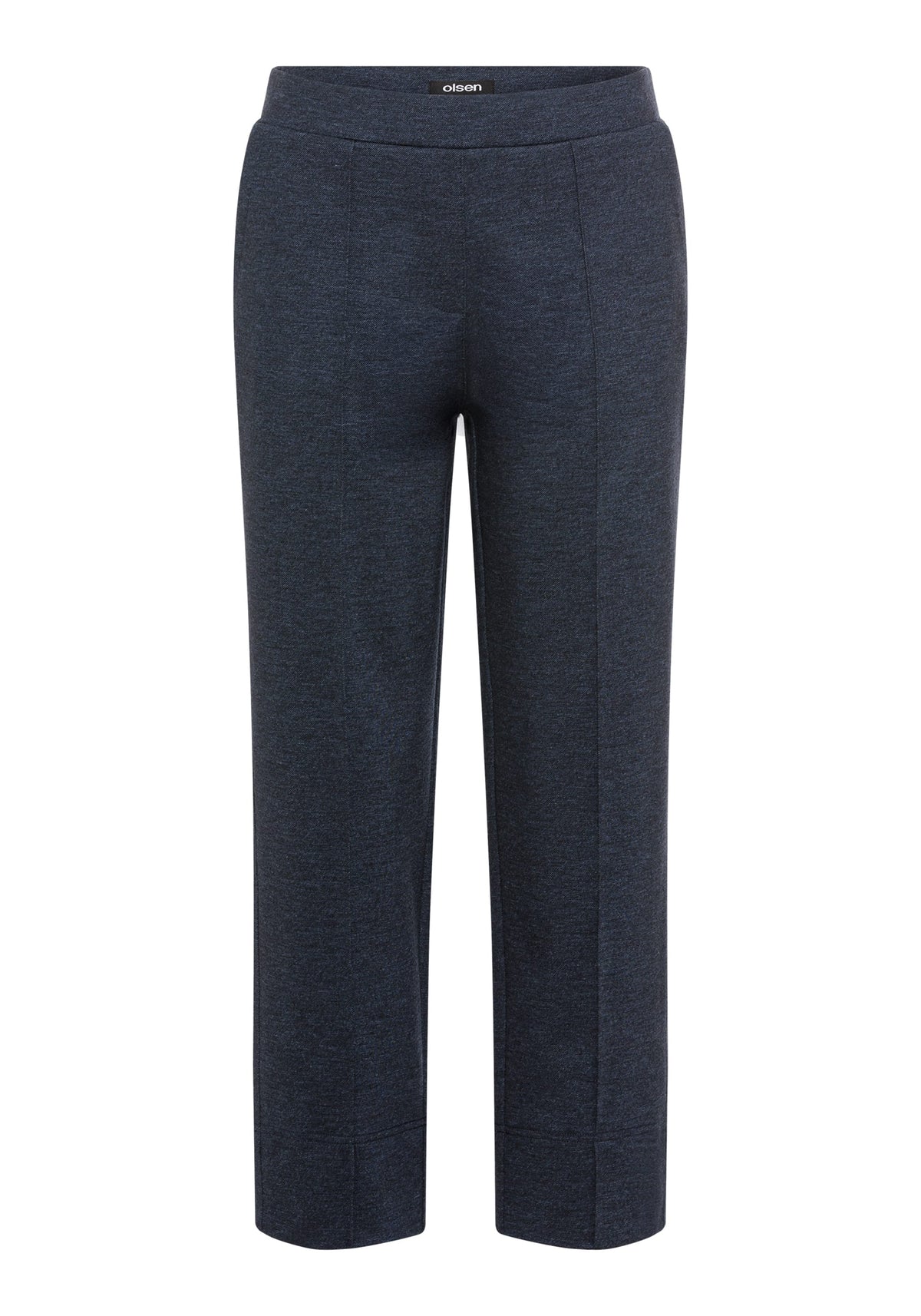 Mona Fit Straight Jersey Cropped Pant