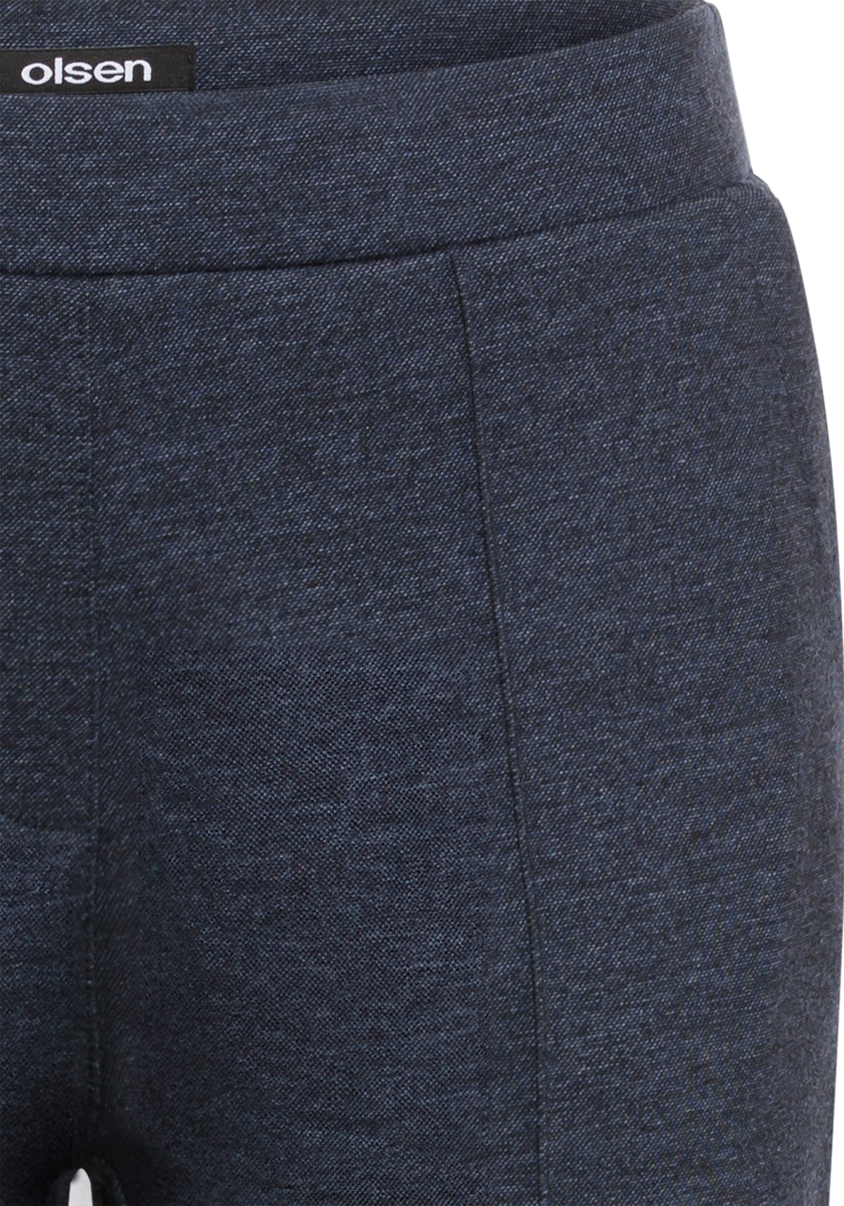 Mona Fit Straight Jersey Cropped Pant