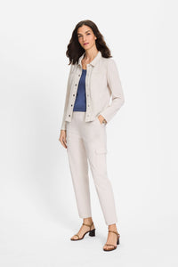 Lisa Fit Straight Cropped Cargo Pant