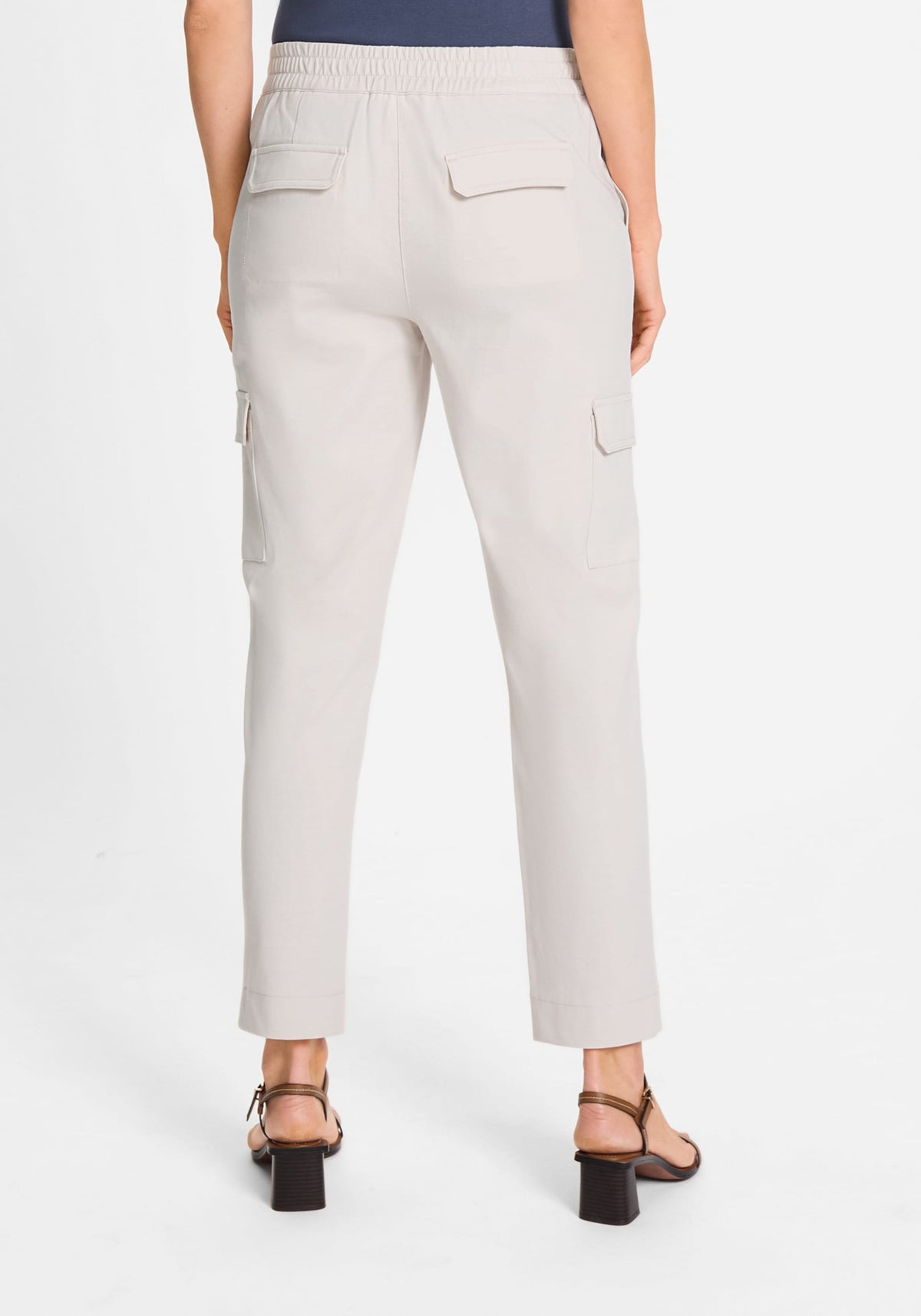 Lisa Fit Straight Cropped Cargo Pant