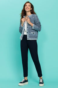 Lisa Fit Cropped Pull-On Jersey Pant