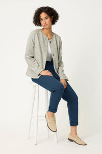 Ponte Roma Knit Pull-On Pant