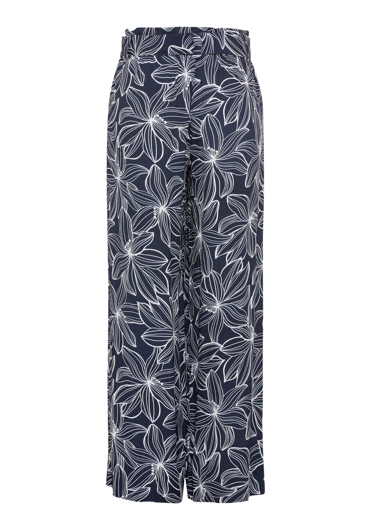 Anna Fit Wide Leg Floral Trouser