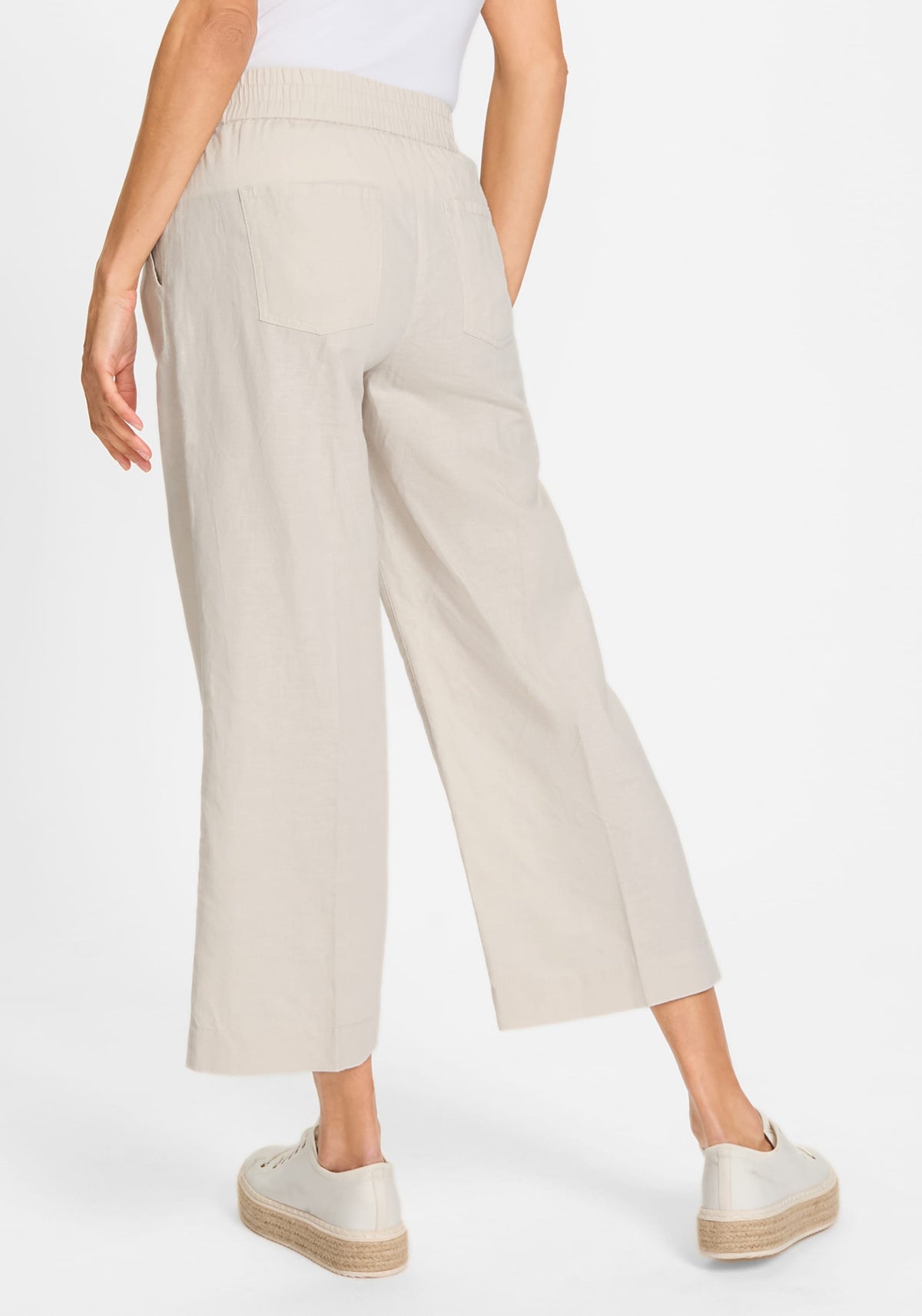 Anna Fit Wide Leg Pull-On Culottes
