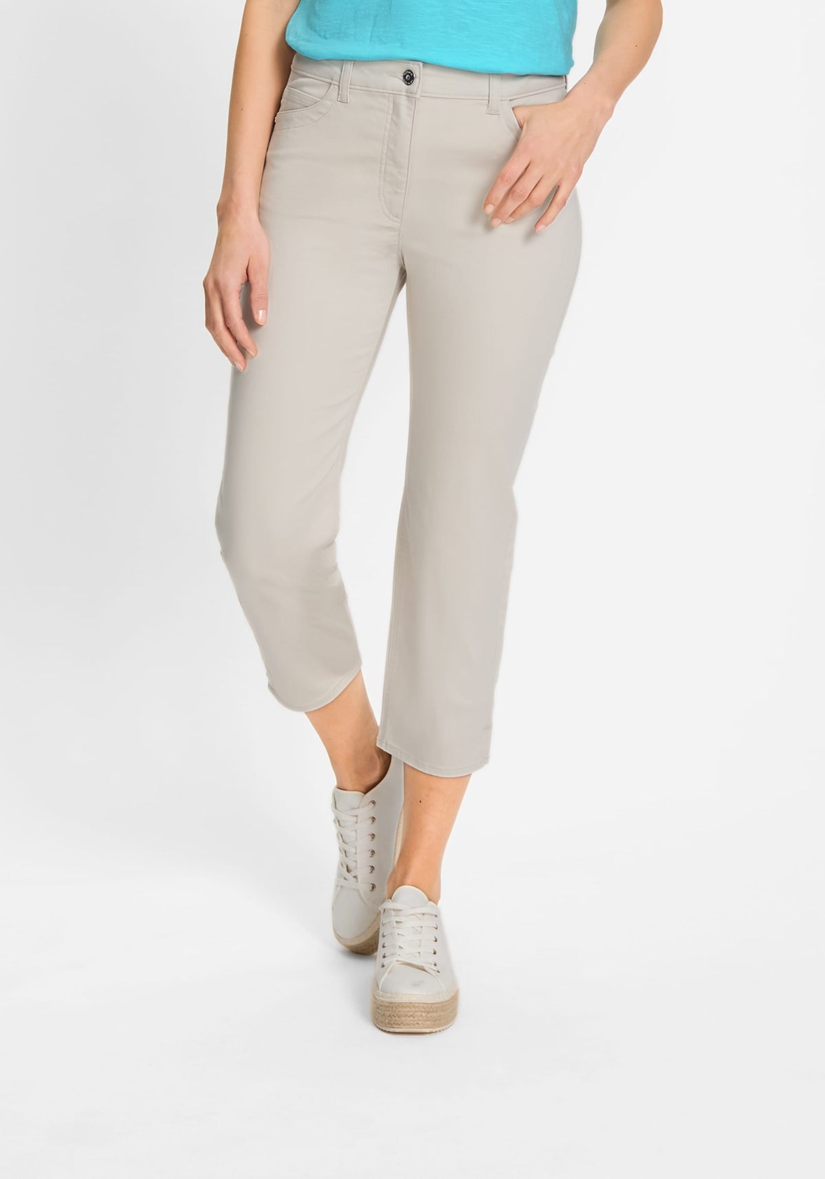 Mona Slim Leg Power Stretch Capri