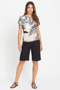 Lisa Fit Cotton Linen Short
