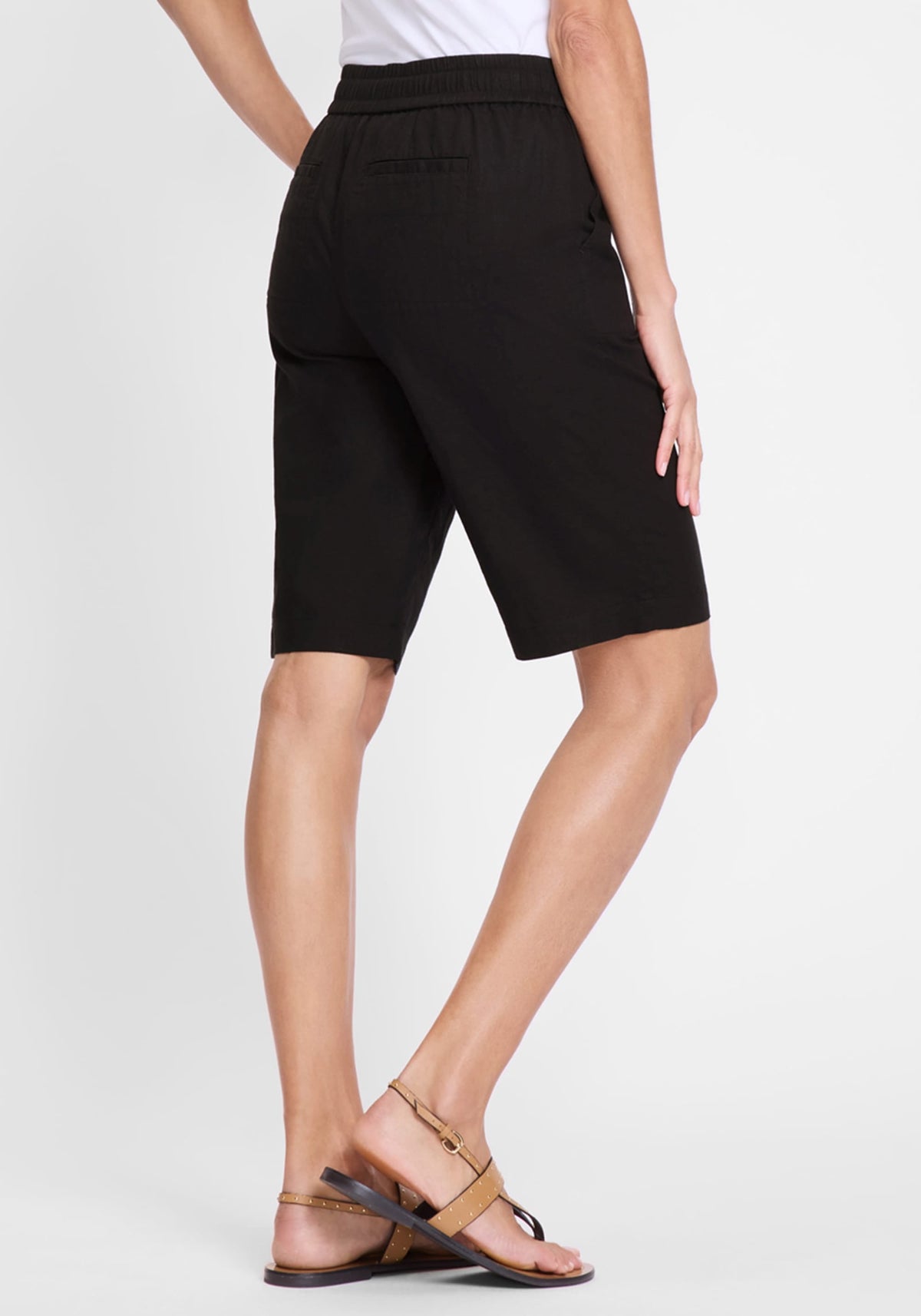 Lisa Fit Cotton Linen Short