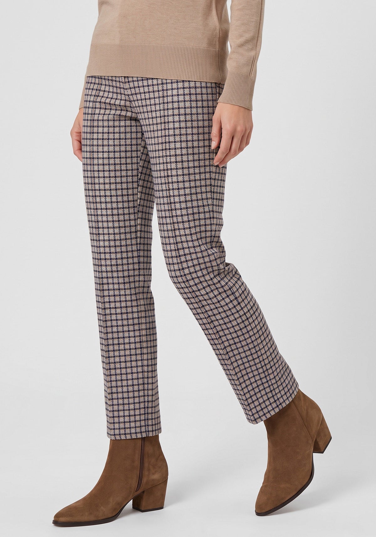 Plaid Trouser