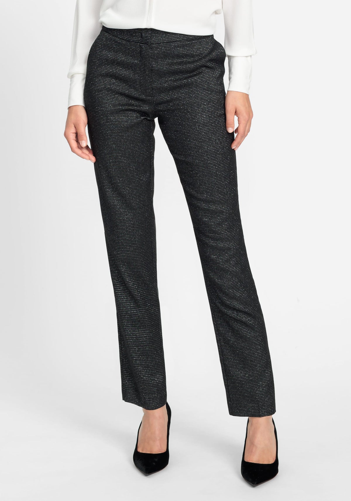Lisa Fit Cropped Sparkle Trouser