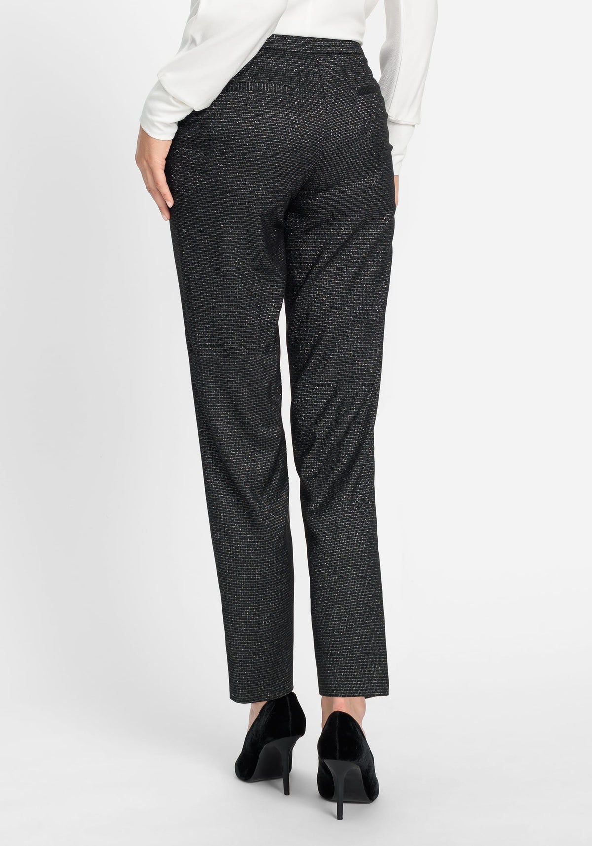 Lisa Fit Cropped Sparkle Trouser