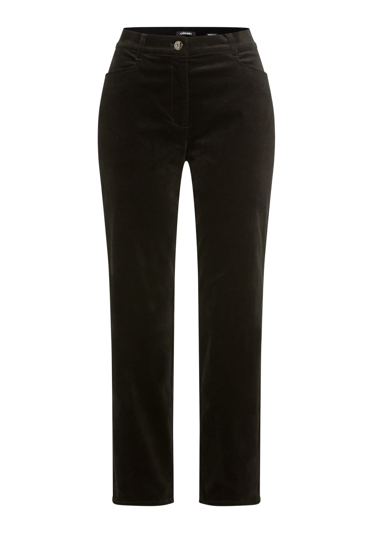 Mona Fit Slim Leg Cord Trouser