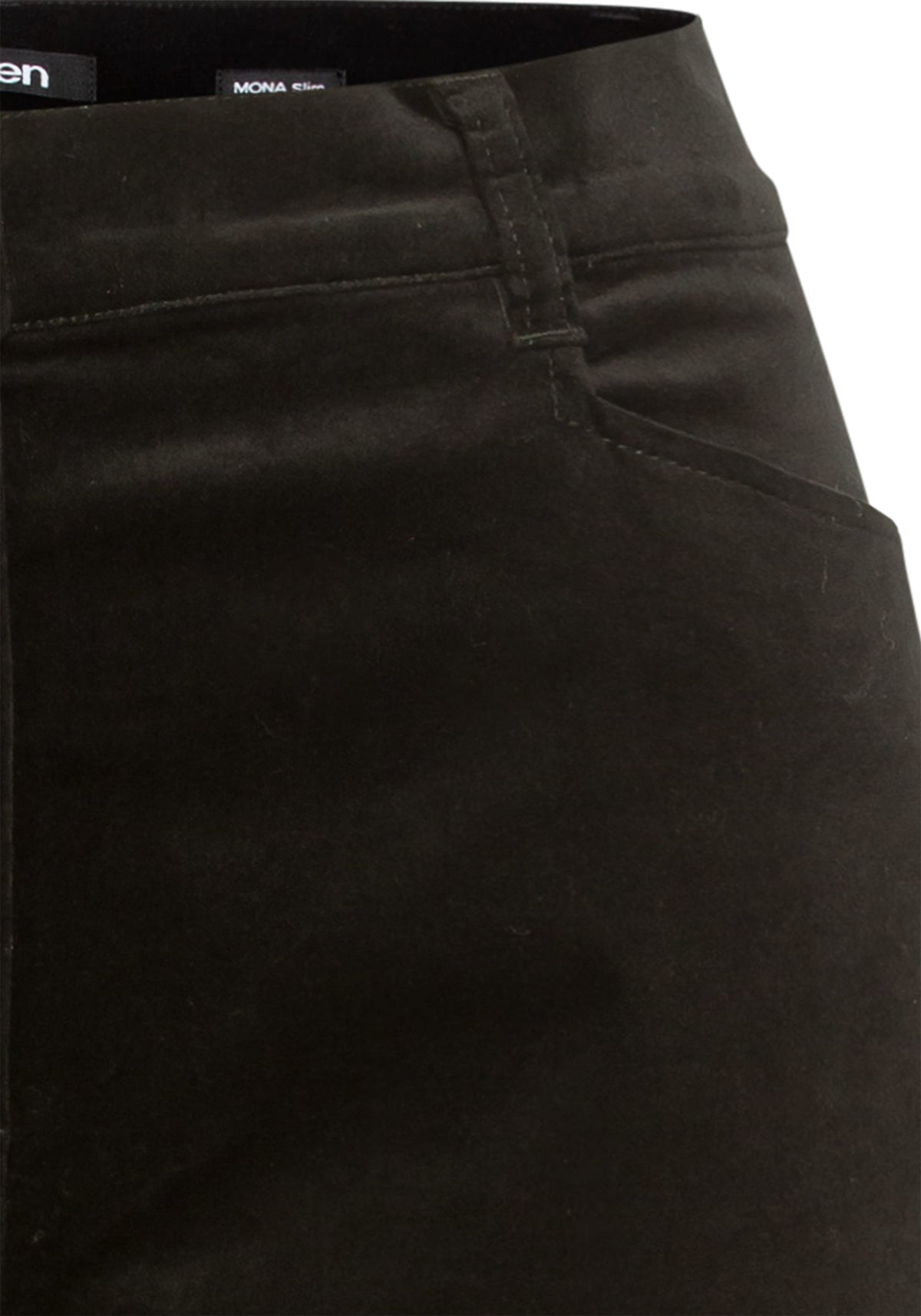 Mona Fit Slim Leg Cord Trouser