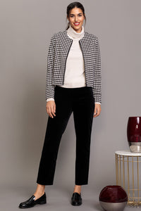 Mona Fit Slim Leg Cord Trouser