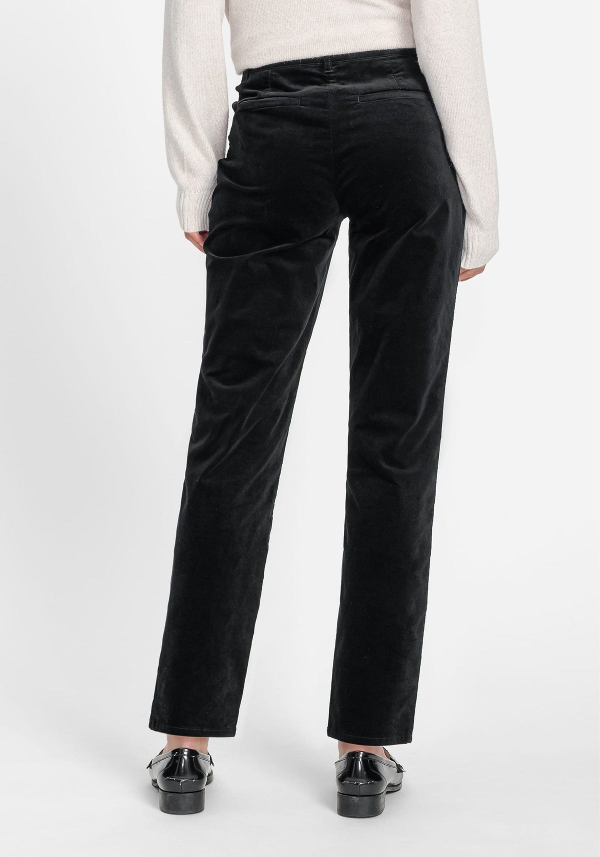 Mona Fit Slim Leg Cord Trouser