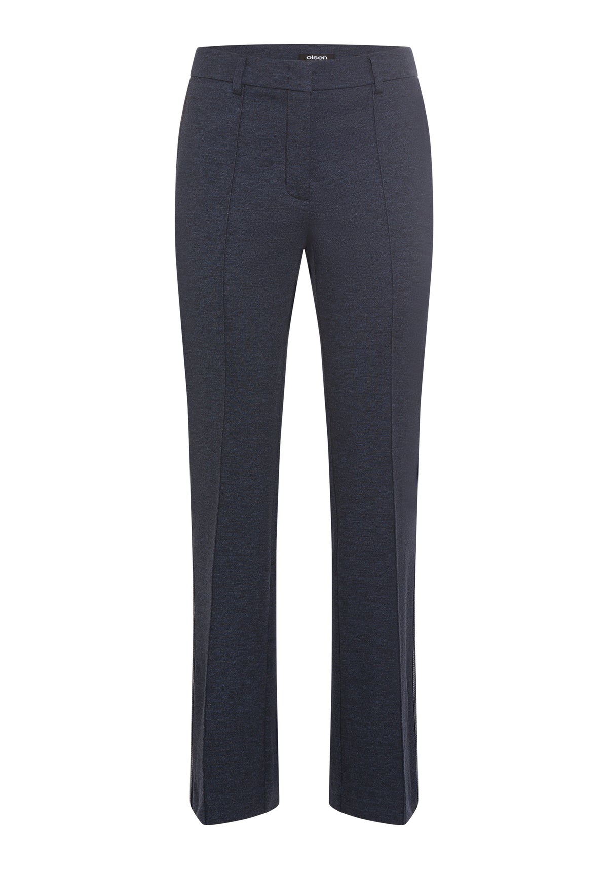 Mona Fit Denim Look Jersey Trouser