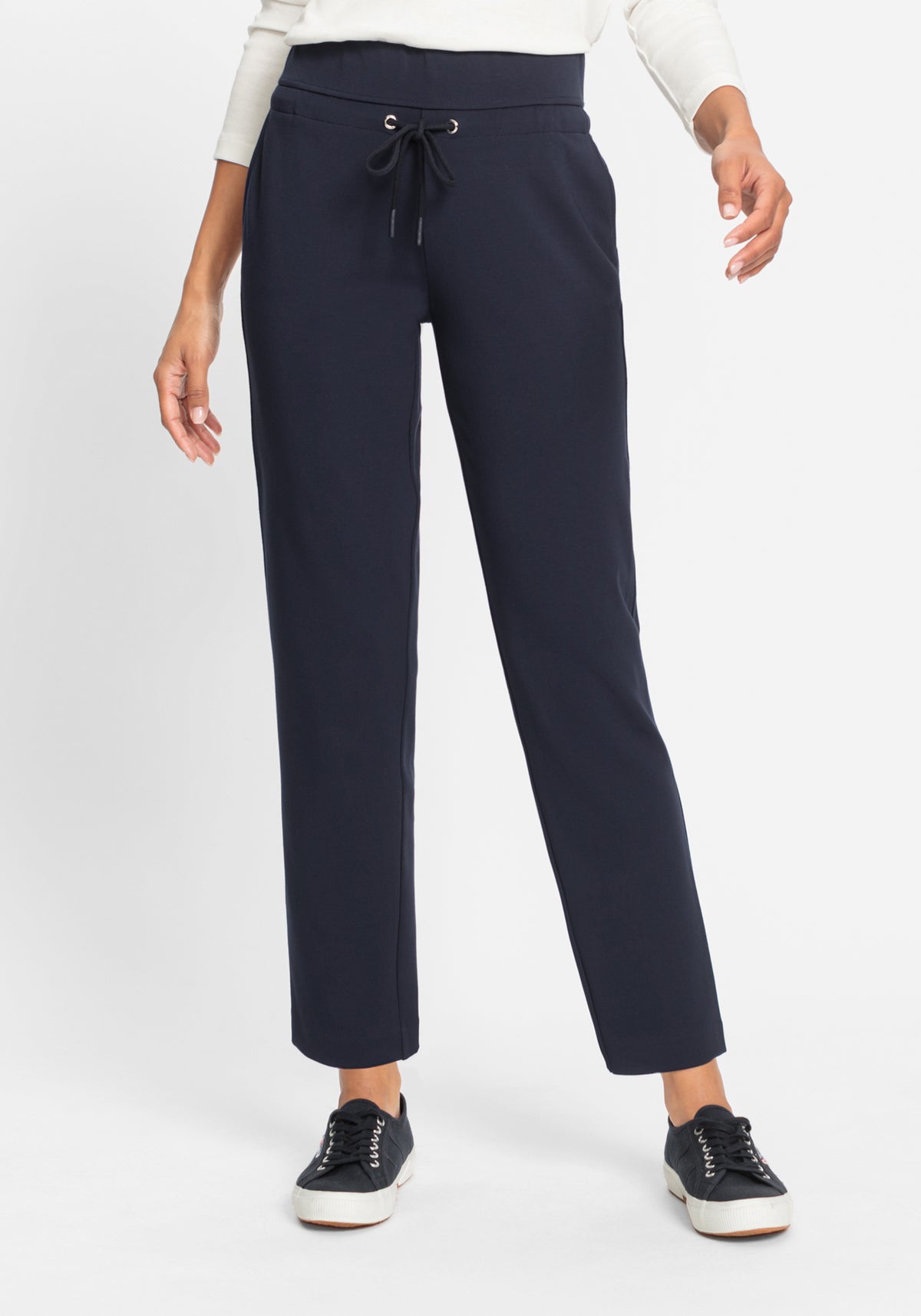 Lisa Fit Cropped Jersey Pant
