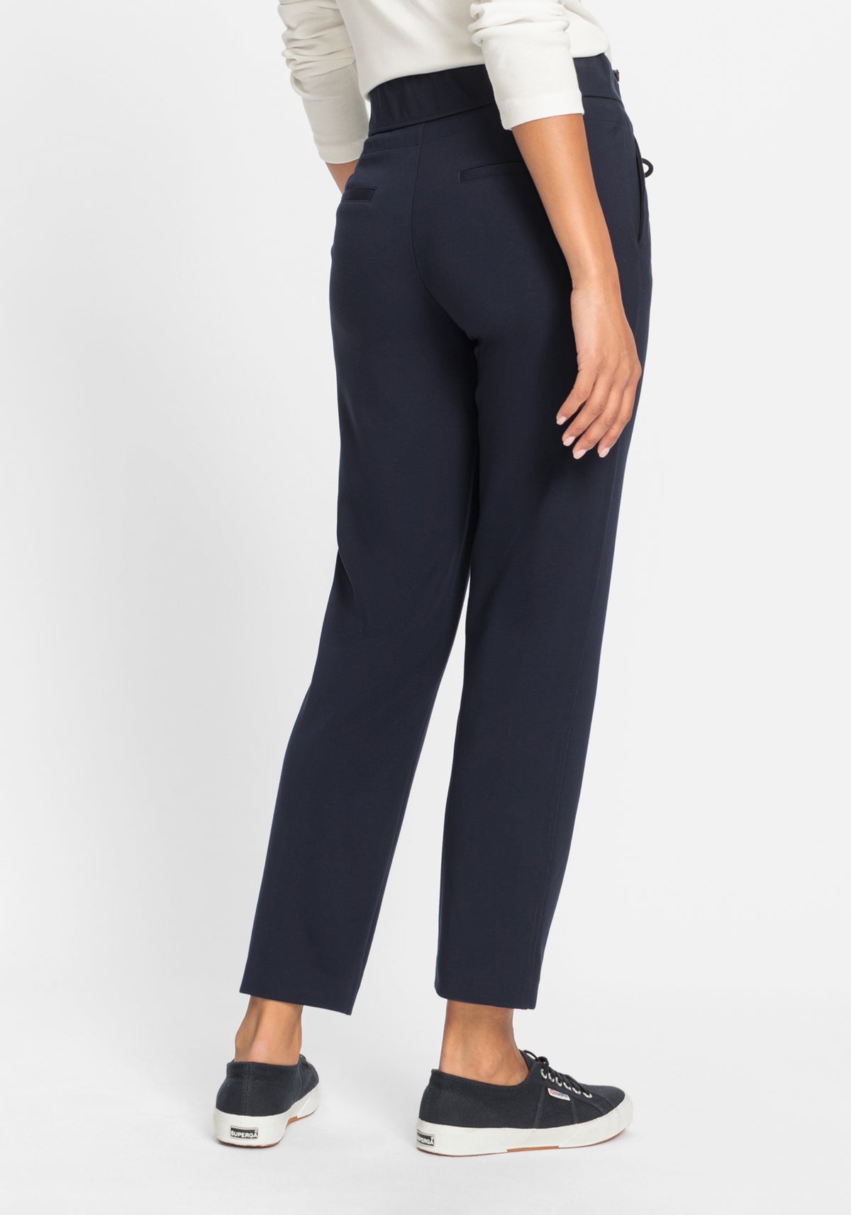 Lisa Fit Cropped Jersey Pant