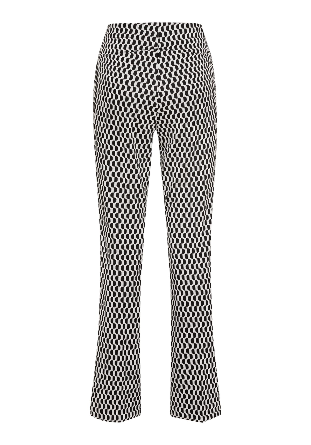 Mona Fit Slim Pattern Knit Pant