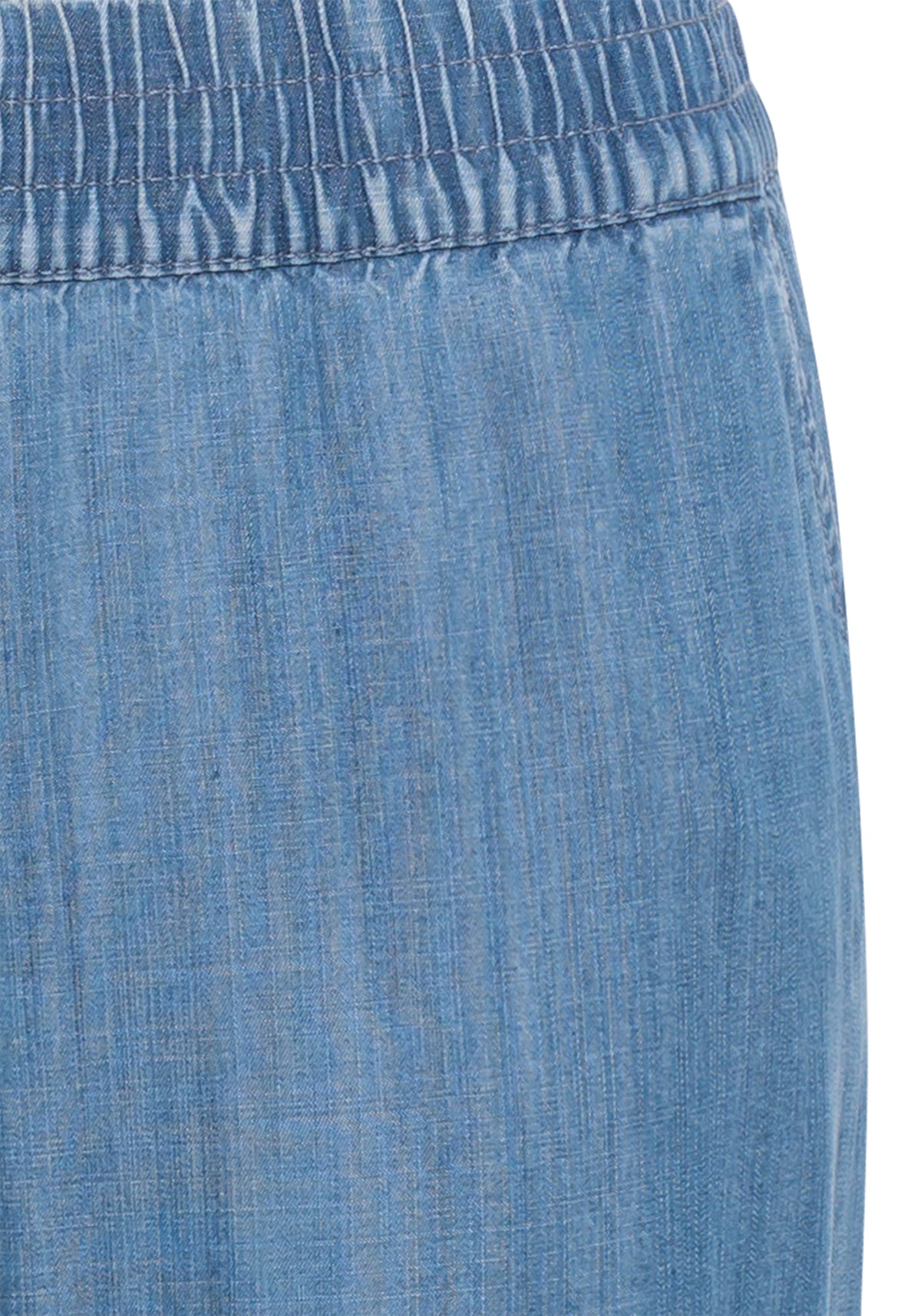 Anna Fit Wide Leg Denim Look Pant