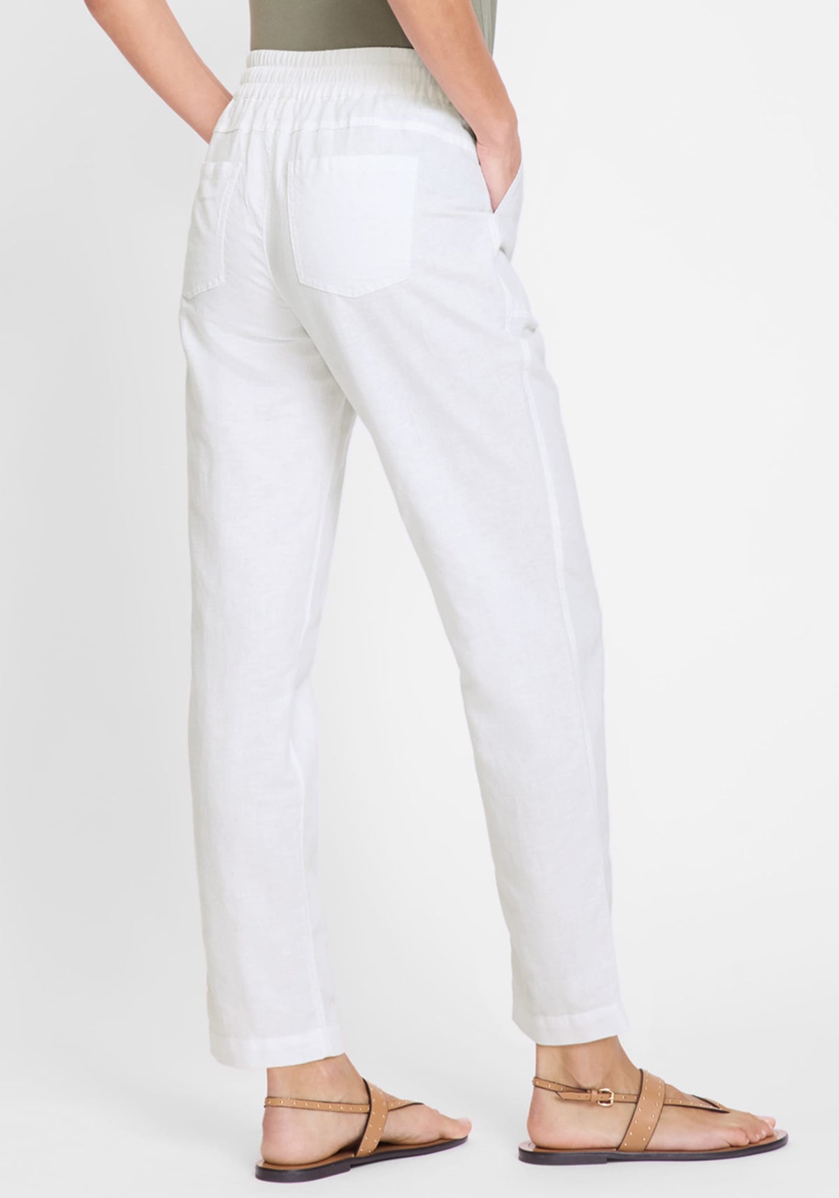 Lisa Fit Straight Drawstring Pant