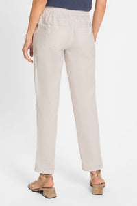 Anna Fit Wide Leg Seersucker Pant