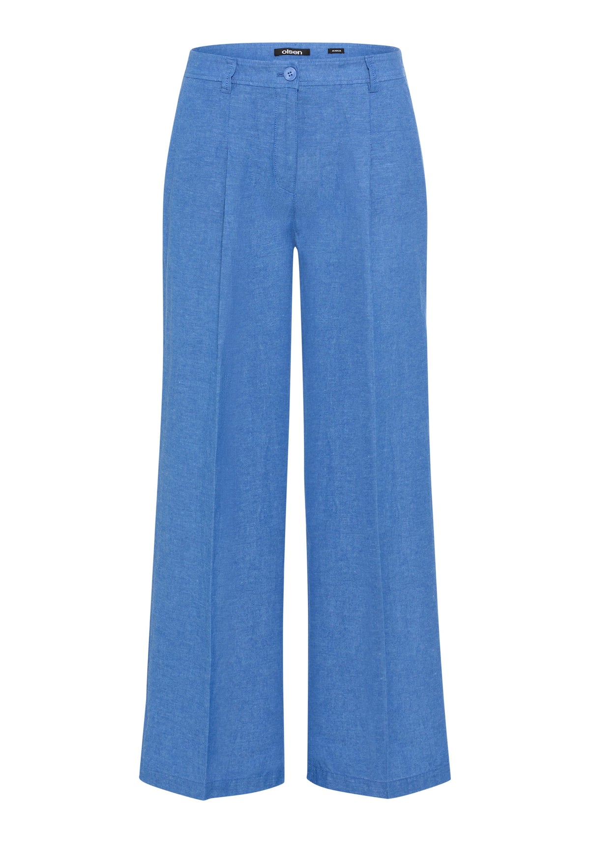 Pantalon à plis à jambe large Anna Fit
