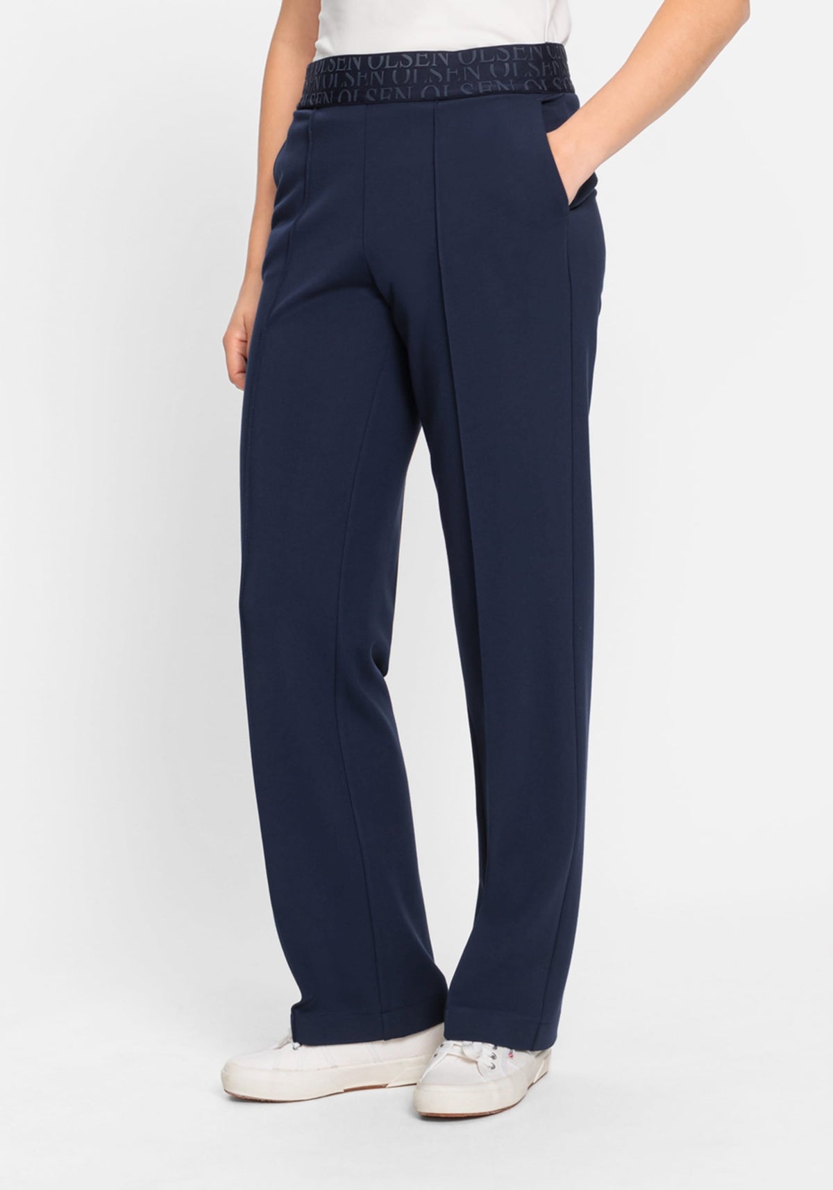 Mona Straight Pull-On Pant