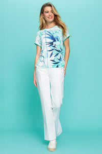 Mona Fit Straight Leg Pant