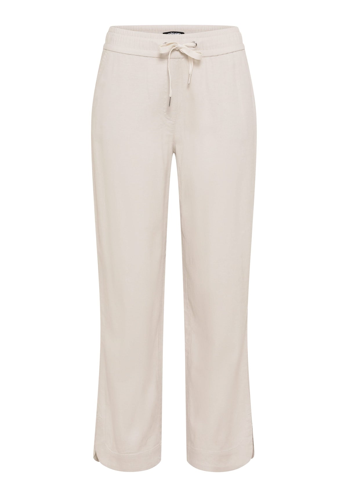 Mona Fit Pull-On Linen Blend Pant