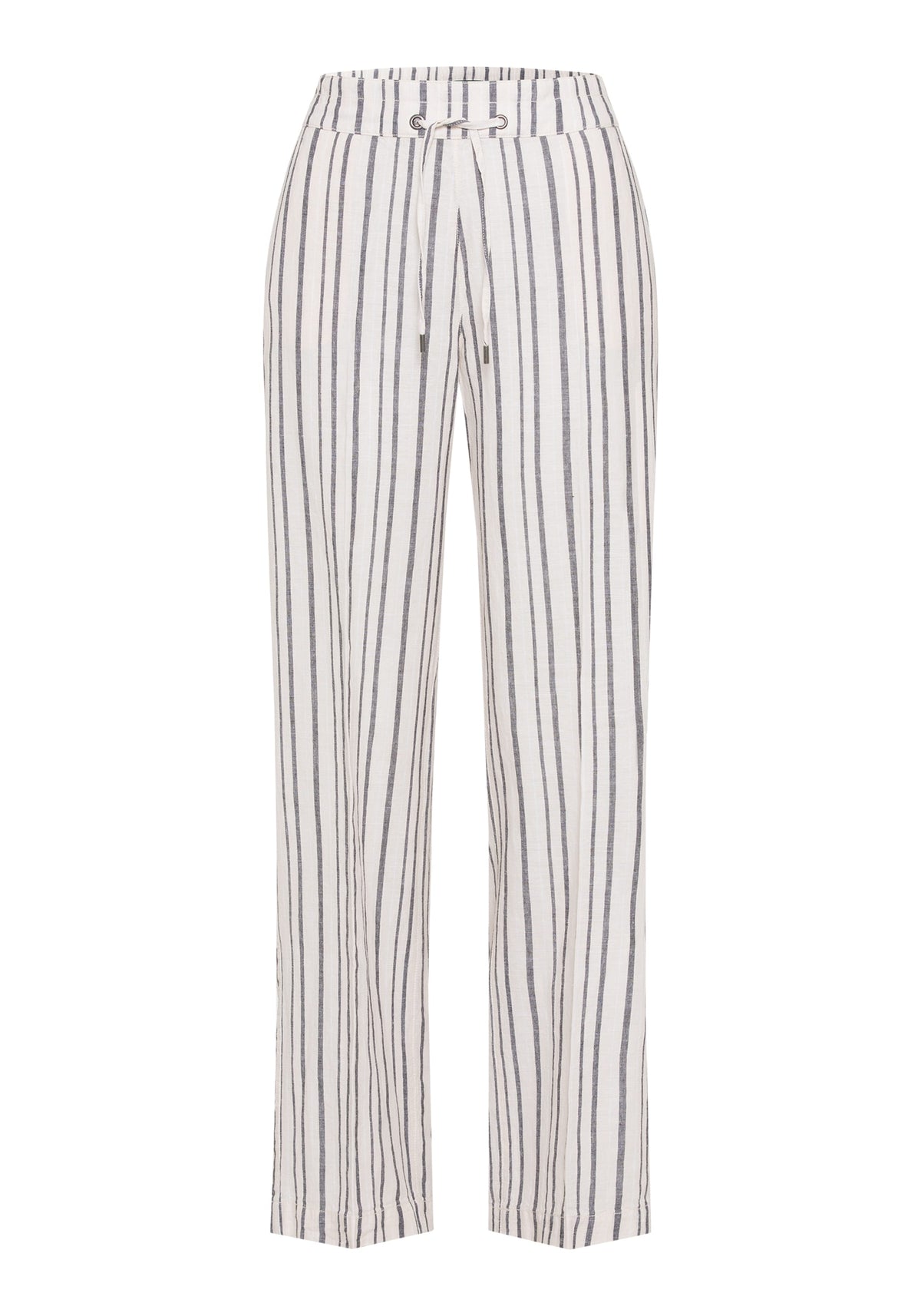 Cotton Linen Striped Pant