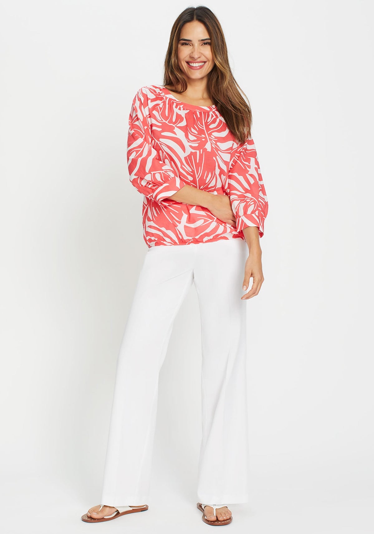 Pantalon large Anna Fit