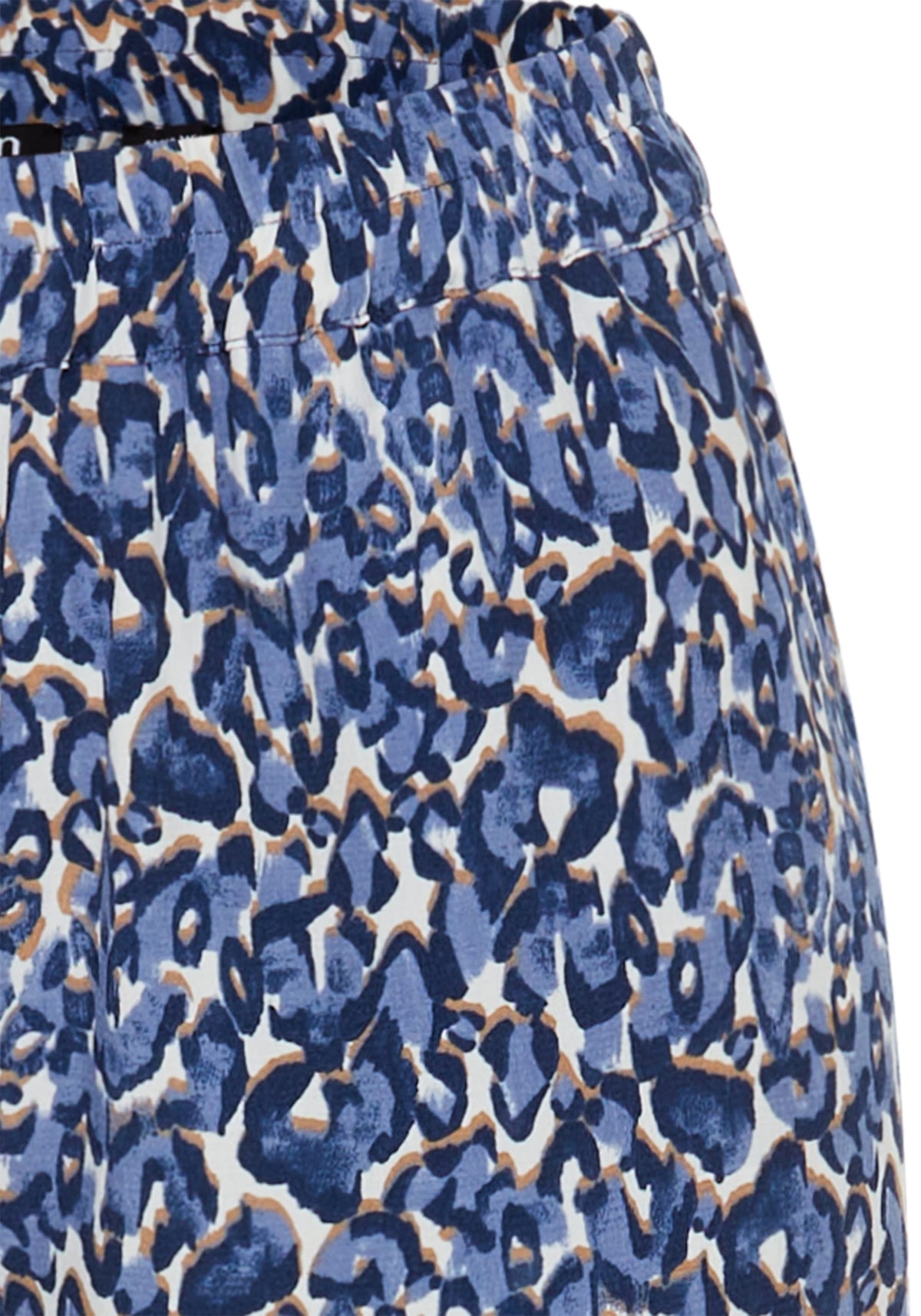 Anna Fit Wide Leg Leo Print Pant